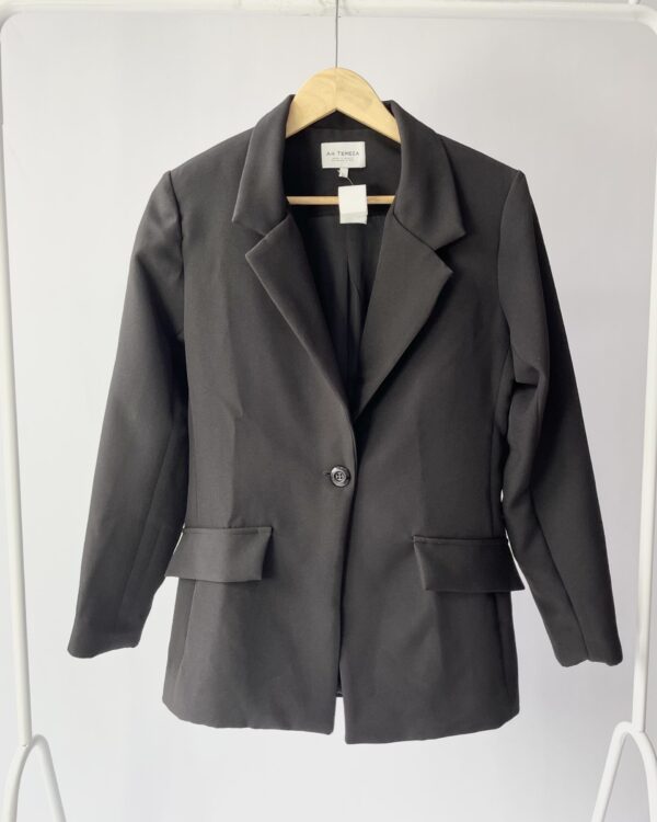 Blazer preto AH TEREZA - M - VENDIDO SISTEMA OTO