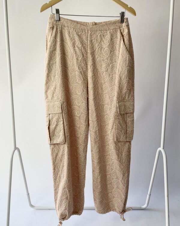 Calça laise rosé "priscila" NV - 38 *nunca usado* - VENDIDO SISTEMA OTO