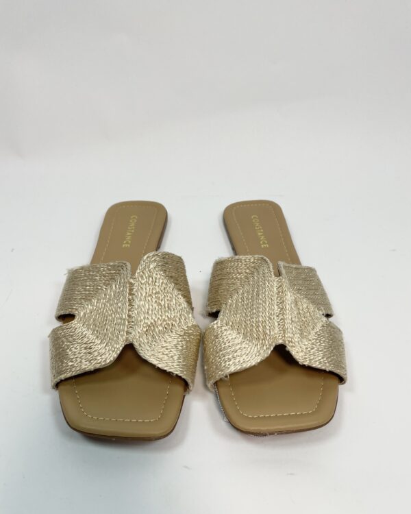 Rasteira corda bege CONSTANCE - 38 - VENDIDO SIST OTO