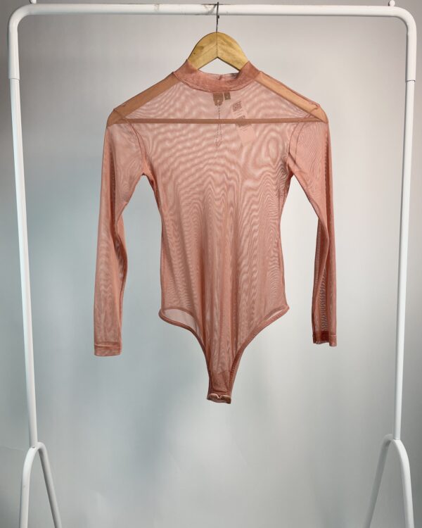 Body tule rosê FARM - P - VENDIDO SISTEMA OTO