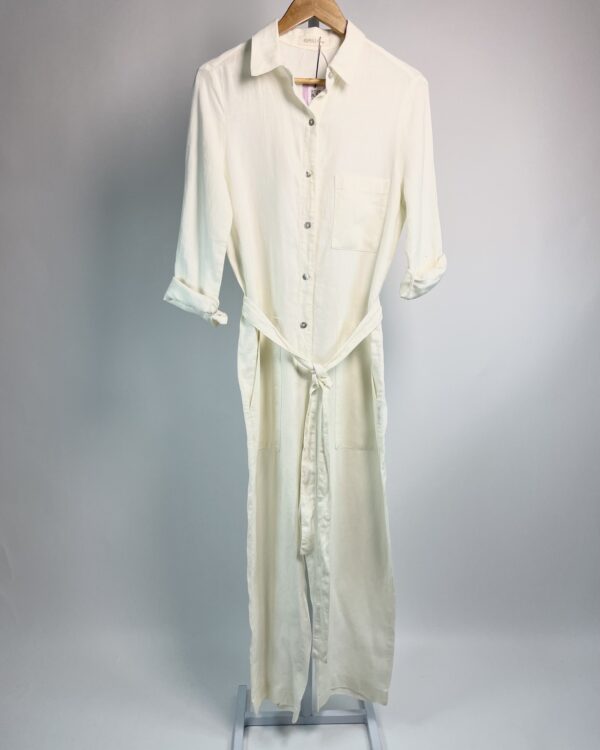 Macacão linho off wite ANIMALE - P - VENDIDO SIST OTO