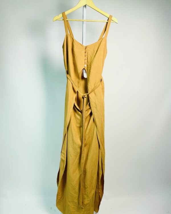 Macação caramelo botões na frente LE SOLEIL D'ÉTÉ - P - VENDIDO SISTEMA OTO