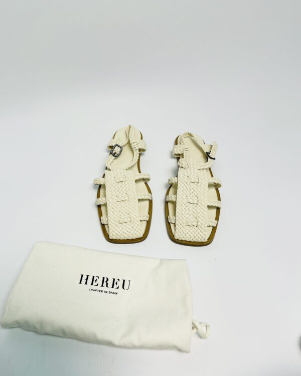 Sandália off white tramada HEREU - 37 EUR *nunca usado* - VENDIDO SISTEMA OTO