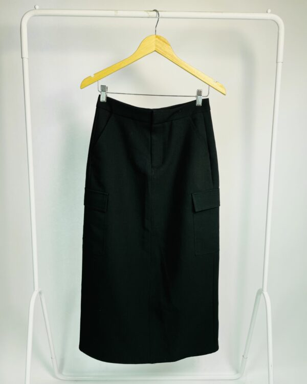 Saia preta midi cargo ZARA - PP - VENDIDO SISTEMA OTO