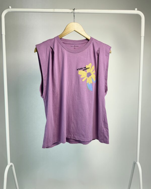 Tshirt lilás oversized DRESS TO - PP - VENDIDO SISTEMA OTO