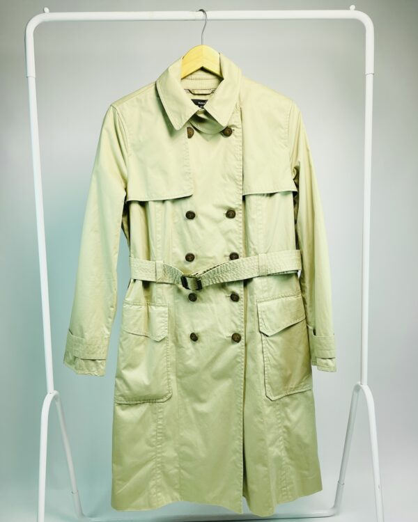 Trench coat bege botões marrons MANGO - GG - VENDIDO SISTEMA OTO