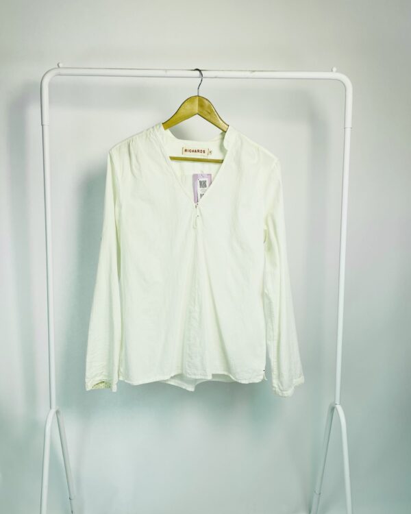 Blusa algodão off white texturizada RICHARDS - G - VENDIDO SISTEMA OTTO