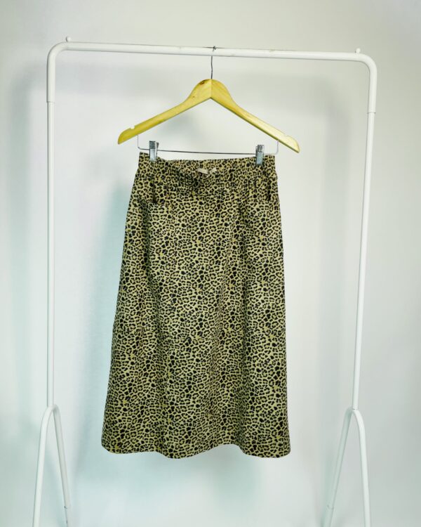 Saia midi suéde estampa onça LAFORT - 38 - VENDIDO SISTEMA OTO