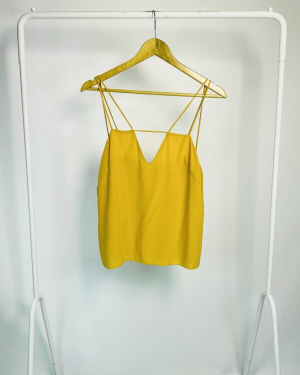 Regata laranja escura seda ANIMALE - 36 - VENDIDO SISTEMA OTO