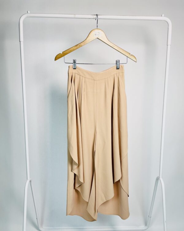 Calça pantacout rose fendas nas laterais GAITEE - 32