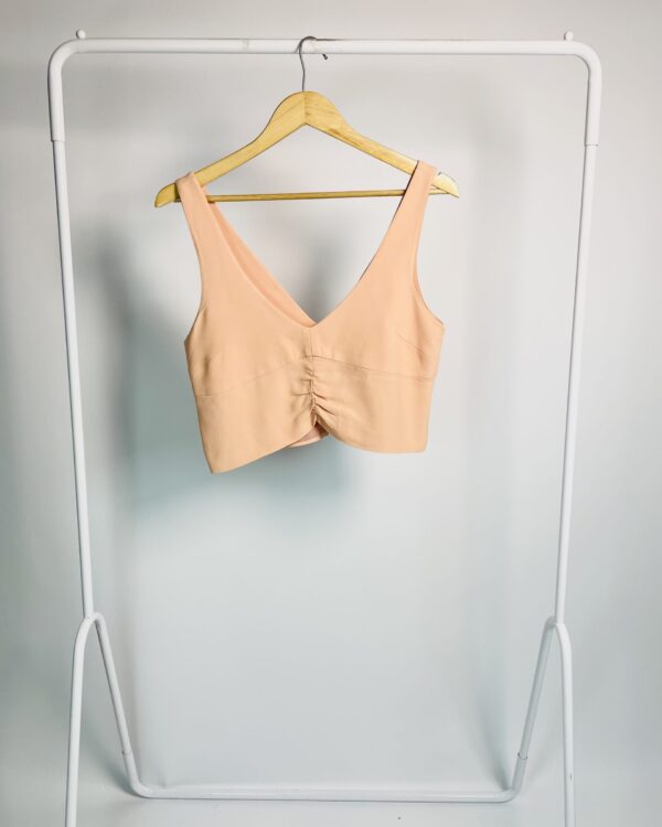Blusa cropped salmão NV - 40 - VENDIDO SISTEMA OTO