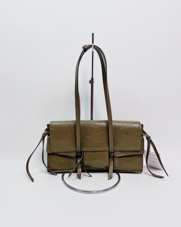 Bolsa verde oliva com bolsos ZARA - VENDIDO SISTEMA OTO