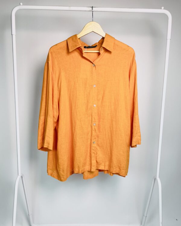 Camisa laranja linho LENNY NIEMEYER - G - VENDIDO SISTEMA OTO