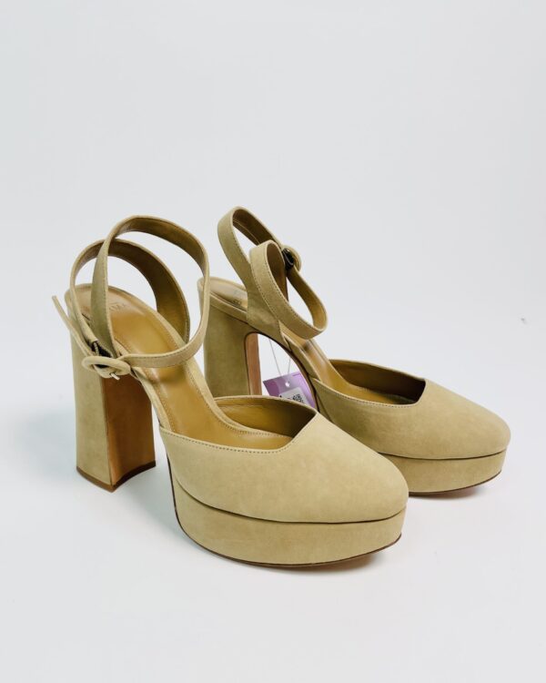 Sandália meia pata bege ALEXANDRE BIRMAN - 38 EUR