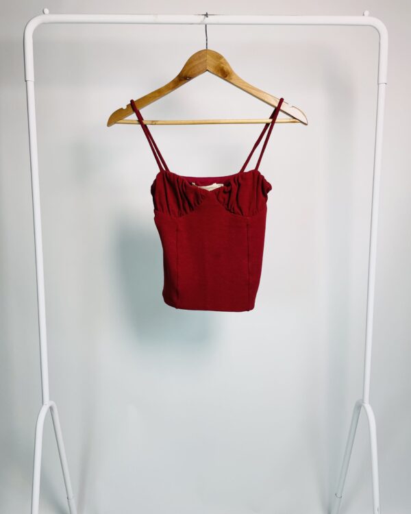 Blusa regata bordo texturizado CRIS BARROS - M