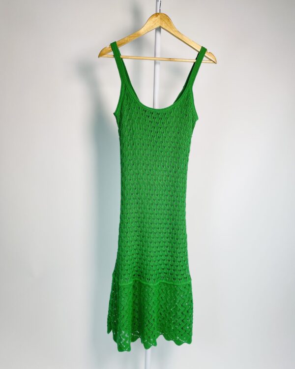Vestido tricot verde midi LE LIS BLANC - M - VENDIDO SISTEMA OTO