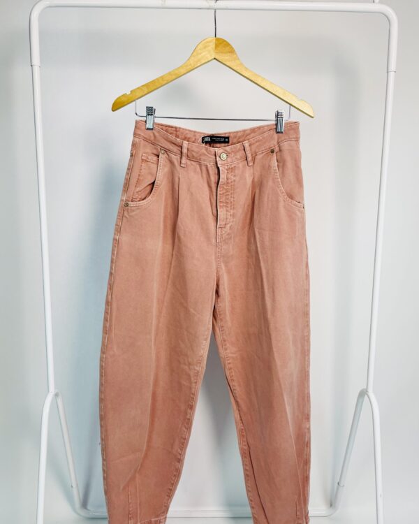 Calça jeans rosa ZARA - 40 - VENDIDO SISTEMA OTO