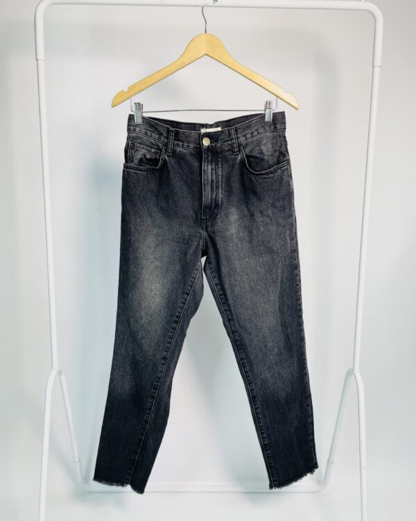 Calça preta jeans reta NV - 40