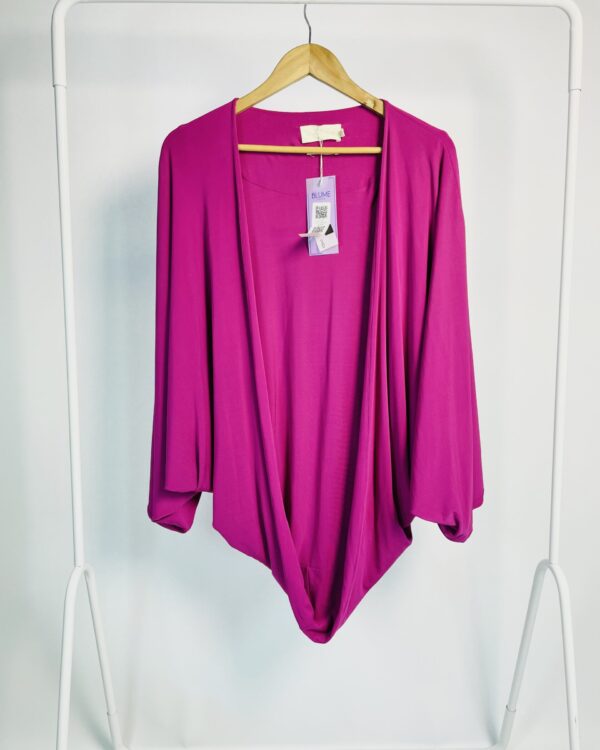 Kimono malha fria fucsia CRIS BARROS - 36