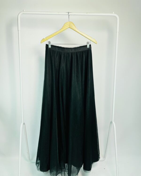 Saia longa tule preta UMA | RAQUEL DAVIDOWICZ - 38