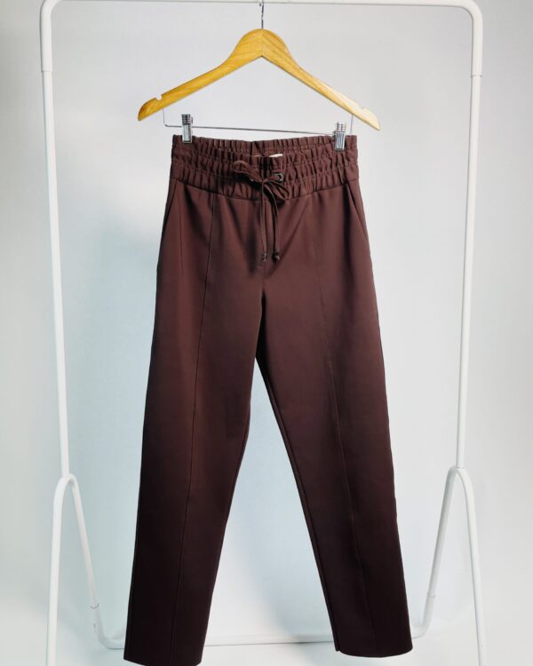 Calça jogger marrom LAFORT - 36 - VENDIDO SIST OTO