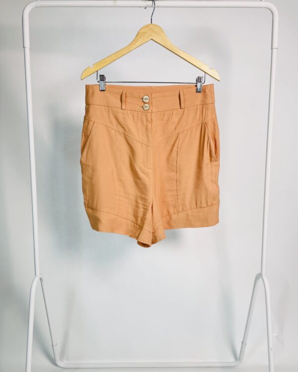 Bermuda pêssego com detalhes na costura MARIA FILÓ - G - VENDIDO SSITEMA OTTO