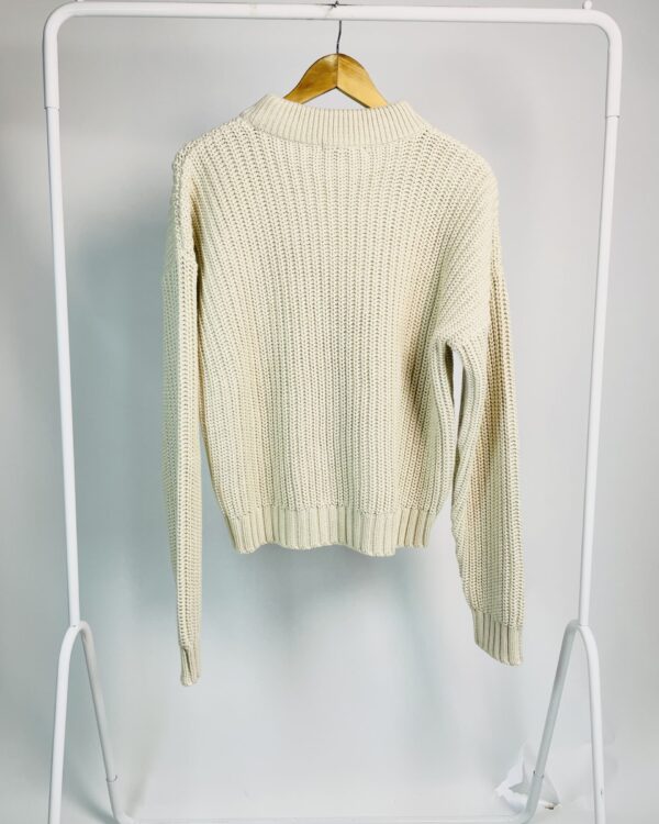 Blusa manga longa tricot off white CLEMENCE - M *nunca usado* -  VENDIDO SISTEMA OTO