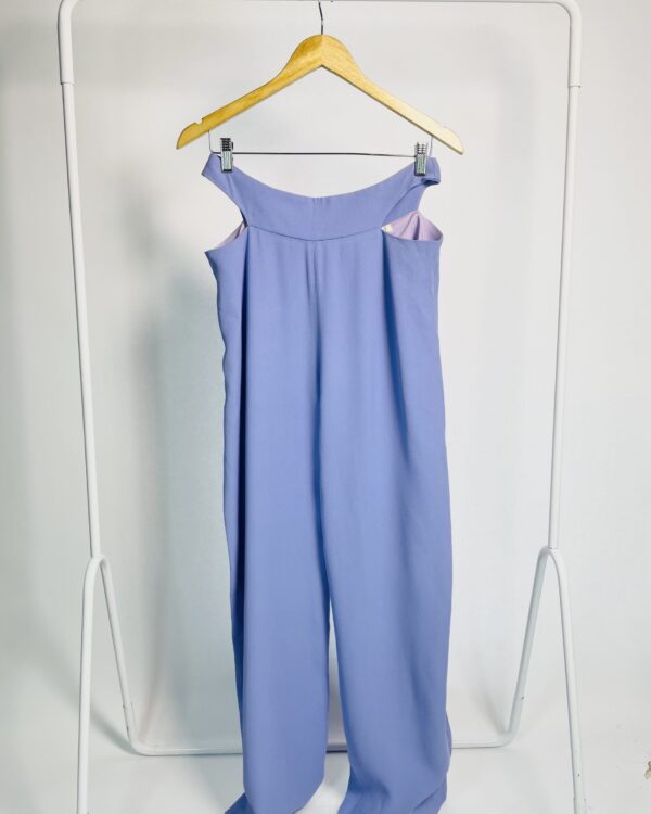 Calça lilás recorte na cintura NV - 38