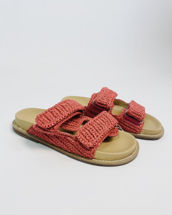 Papete vermelha tramada MARCELA B - 35 - VENDIDO SISTEMA OTO