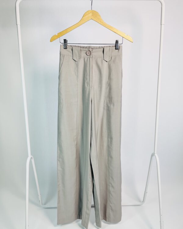 Calça alfaiatara cinza pantalona CLOMEE - PP *nunca usado* - VENDIDO SIST OTO