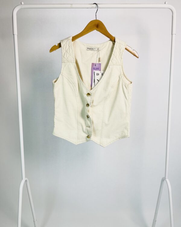 Colete off white metalesse DRESS TO - M *nunca usado* - VENDIDO SISTEMA OTO