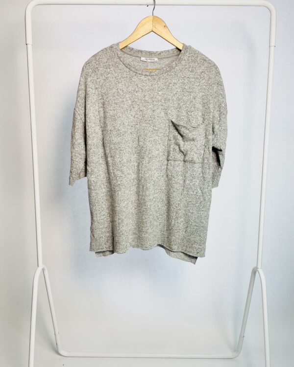 Blusa cinza tricot ZARA - M - VENDIDO SISTEMA OTO