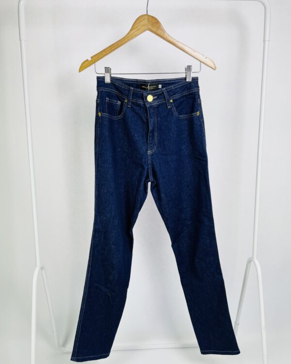 Calça jeans skinny lavagem escura THE PARADISE - 38 - VENDIDO SIST OTO