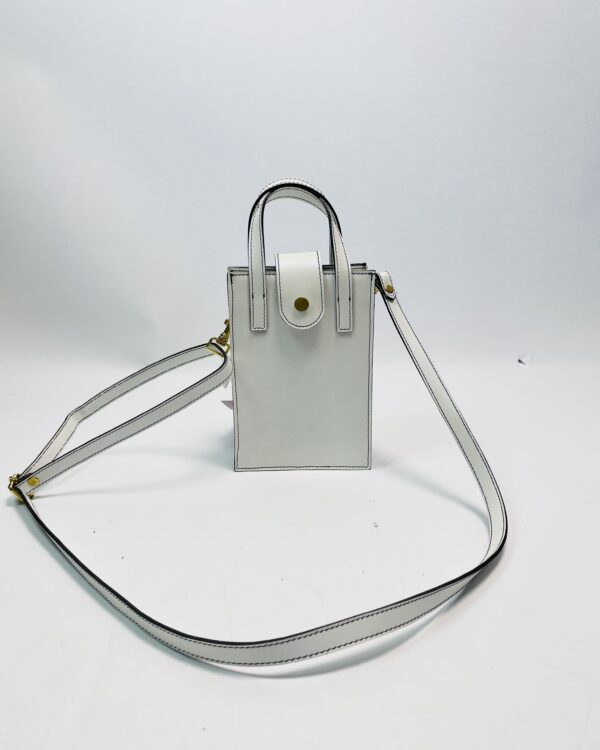 Bolsa pequena cinza perolado THE PARADISE - VENDIDO SISTEMA OTO