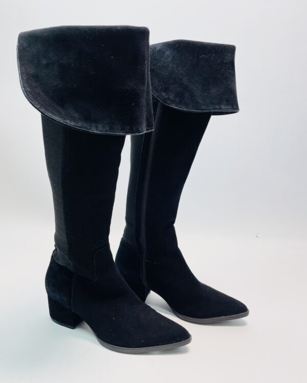 Bota preta cano alto LUIZA BARCELOS - 34