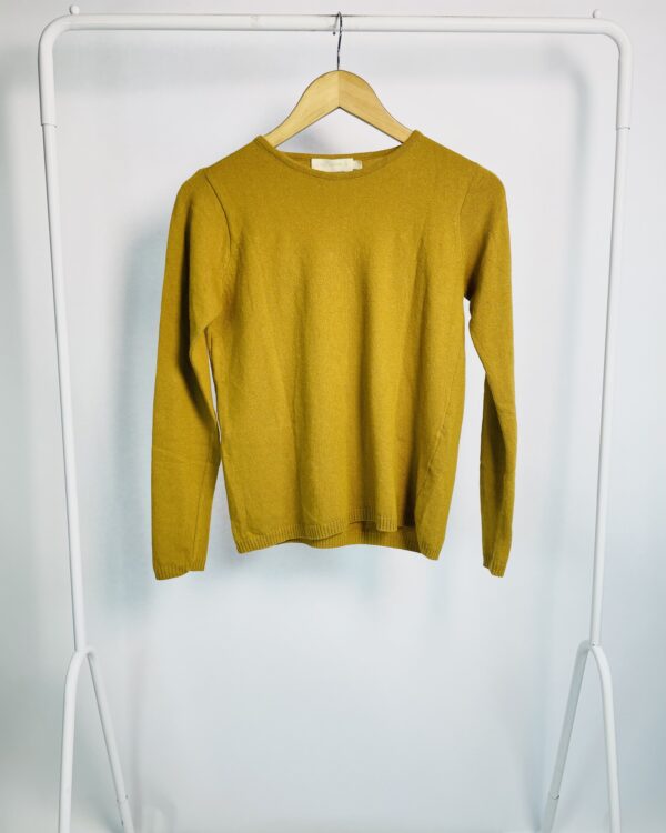 Blusa basica la mostarda CRIS BARROS - P - VENDIDO SISTEMA OTO