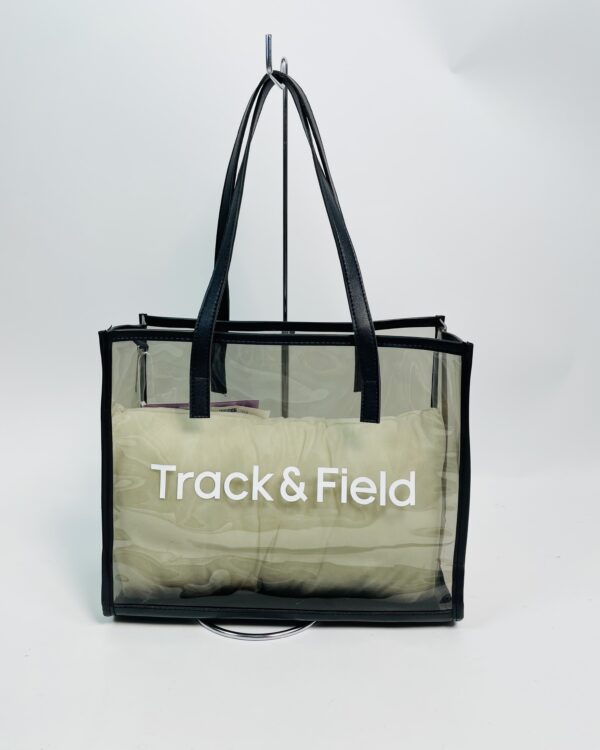 Bolsa preta com trasnprencia TRACK&FIELD - VENDIDO SISTEMA OTO