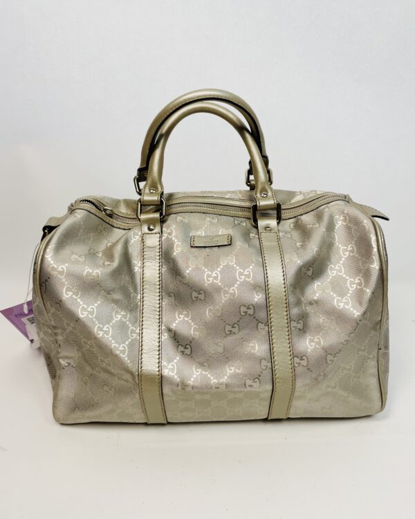 Bolsa metalizada prata GUCCI - VENDIDO SISTEMA OTO