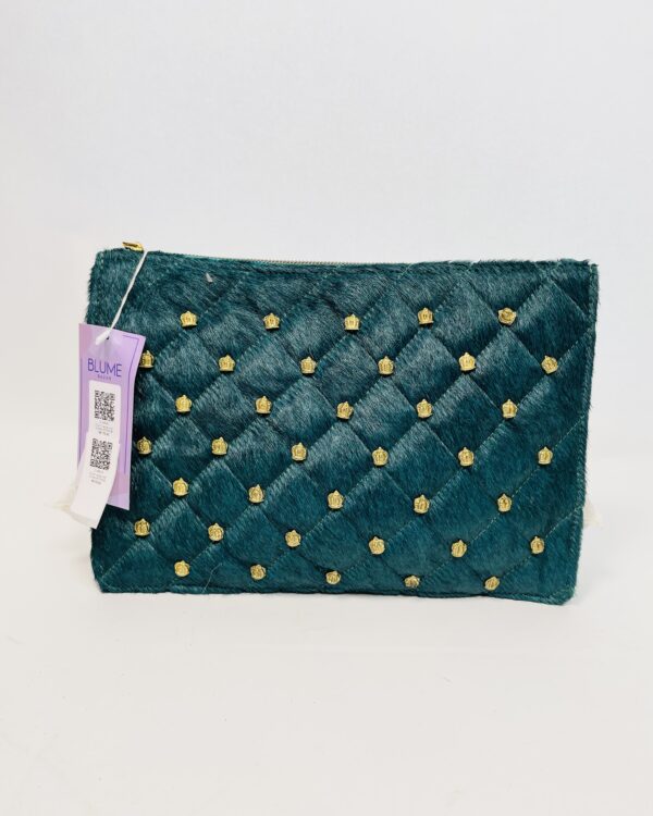 Clutch verde com coroas ANIMALE - VENDIDO SISTEMA OTO