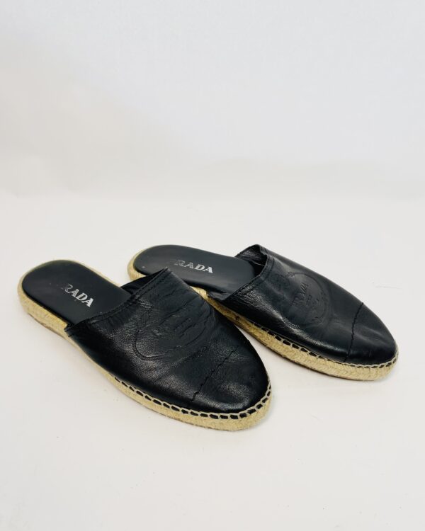 Mule preta PRADA - 39 IT