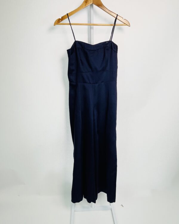 Macacão azul marinho com amarração nas costas MARIA FILÓ - P *nunca usado*VENDIDO SISTEMA OTO