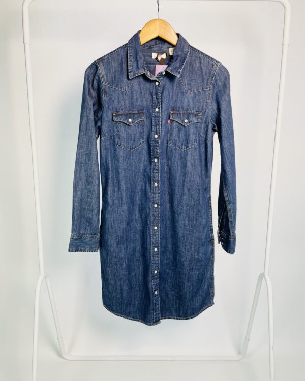 Chemise jeans curta LEVIS - P *nunca usada* - VENDIDO SISTEMA OTO