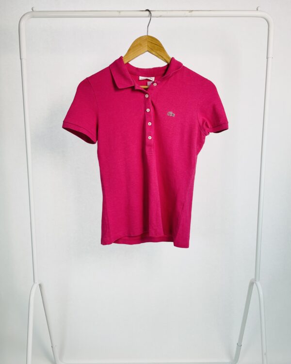 Camisa polo rosa LACOSTE - 40 - VENDIDO SISTEMA OTO