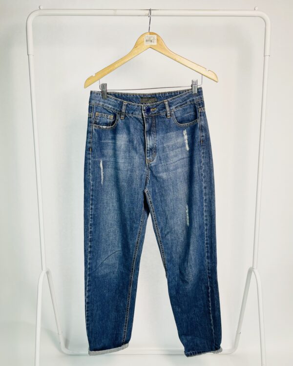 Calça jeans lavagem média A.BRAND - 38 - VENDIDO SISTEMA OTO