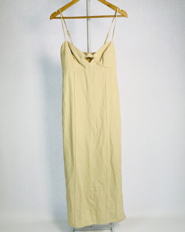 Vestido off white com lastex busto MARIA FILÓ - P - VENDIDO SISTEMA OTO