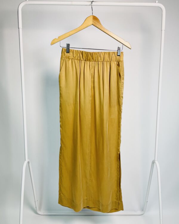 Saia seda longa caramelo VIX -36 - VENDIDO SISTEMA OTO