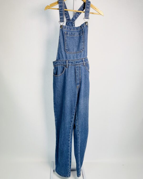 Jardineira jeans - 36 - VENDIDO SISTEMA OTO