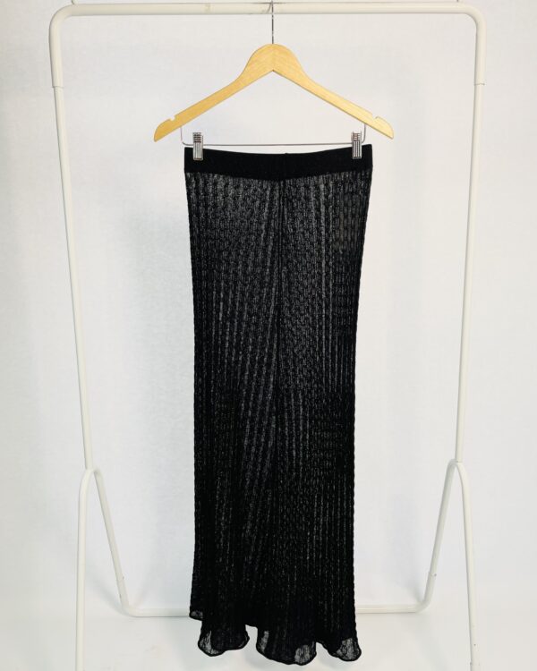 Saia tricot midi preta ZARA - M - VENIDIDO SIST OTO