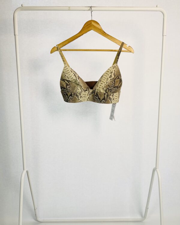 Top couro estampa cobra MARA MAC - 40 *nunca usado*