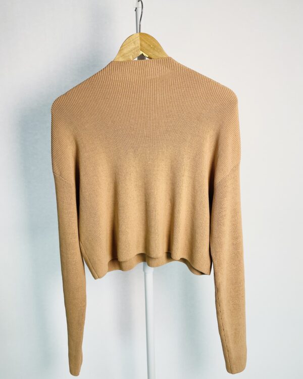 Blusa tricot rosê gola alta H&M - P - VENDIDO SISTEMA OTO